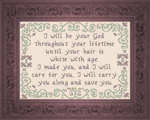 I Will CareForYou - Isaiah 46:4